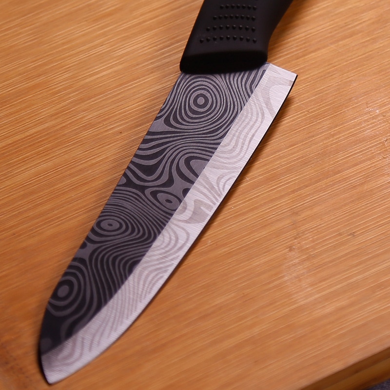 Rschef kjøkken fem sett med keramiske kniver melon skarp kniv antioksidant holdbar fruktkniv