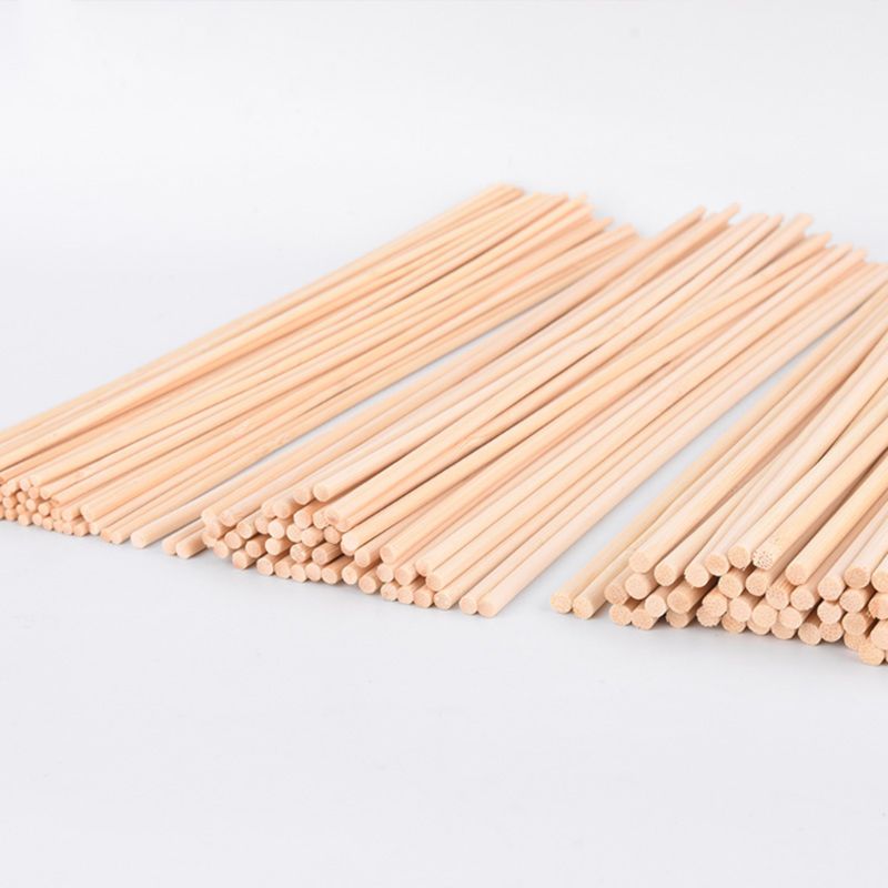 50 Wooden Plant Grow Support Bamboo Plant Sticks Garden Canes Plants Flower Support Stick Cane