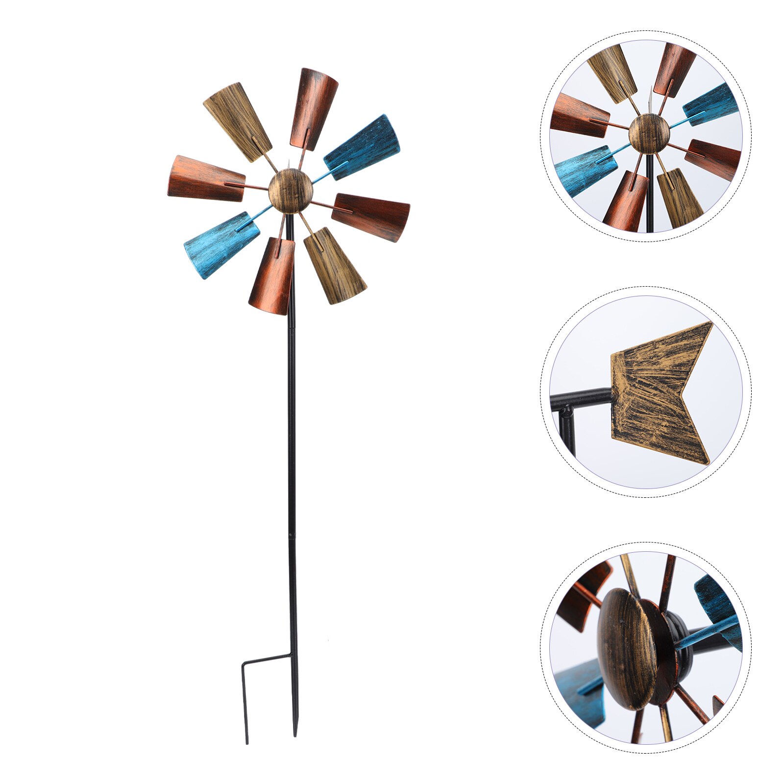 Joselin 4 Molinetes para Jardín, de Viento de Jardín con Flores Coloridas y Arcoíris, Molinetes de Viento para Césped, Molinos de Viento para Jardín Joselin 4 Molinetes para Jardín, de Viento de Jardín con Flores Coloridas y Arcoíris, Molinetes de Viento para Césped, Molinos de Viento para Jardín