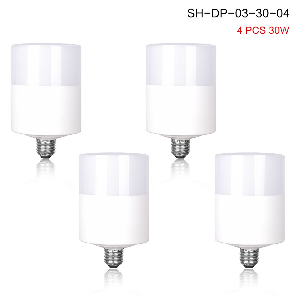 Led Hoge Heldere Fotografie Lamp Verlichting Lampen E27 Socket Wit Verlichting Voor Video Foto Studio: SH-DP-03-30-04