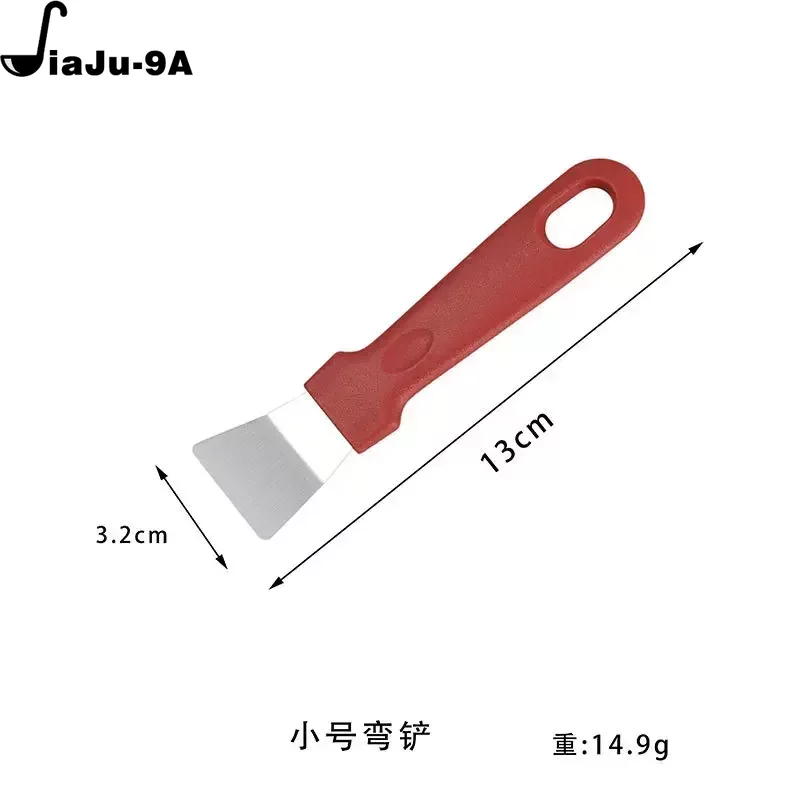 Espátula de limpieza de cocina multiusos, raspador para limpieza de horno, herramientas de cocina, cuchillo de utilidad, accesorios raspador de cocina: Verde militar