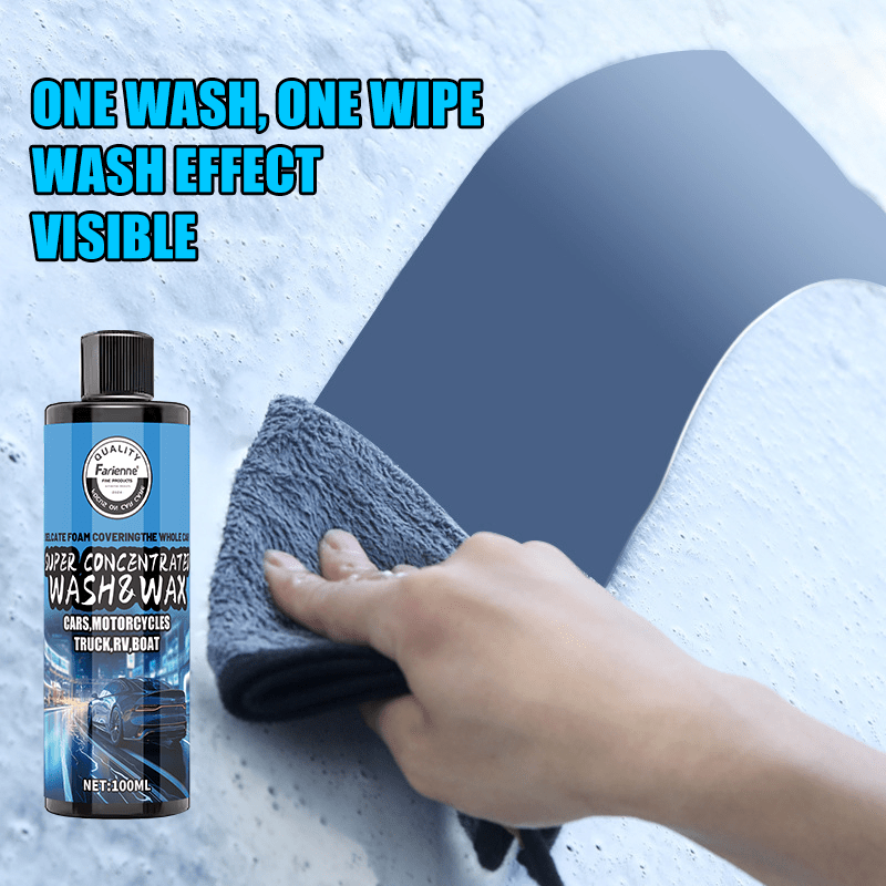 Mousse liquide de nettoyage de voiture, 100ml, grande capacité, haute Concentration, Super mousse, liquide de lavage de voiture, fournitures de lavage automobile