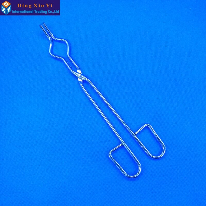 Pinzas de crisol de 30CM, proceso de chapado de cromo, laboratorio con las pinzas de crisol