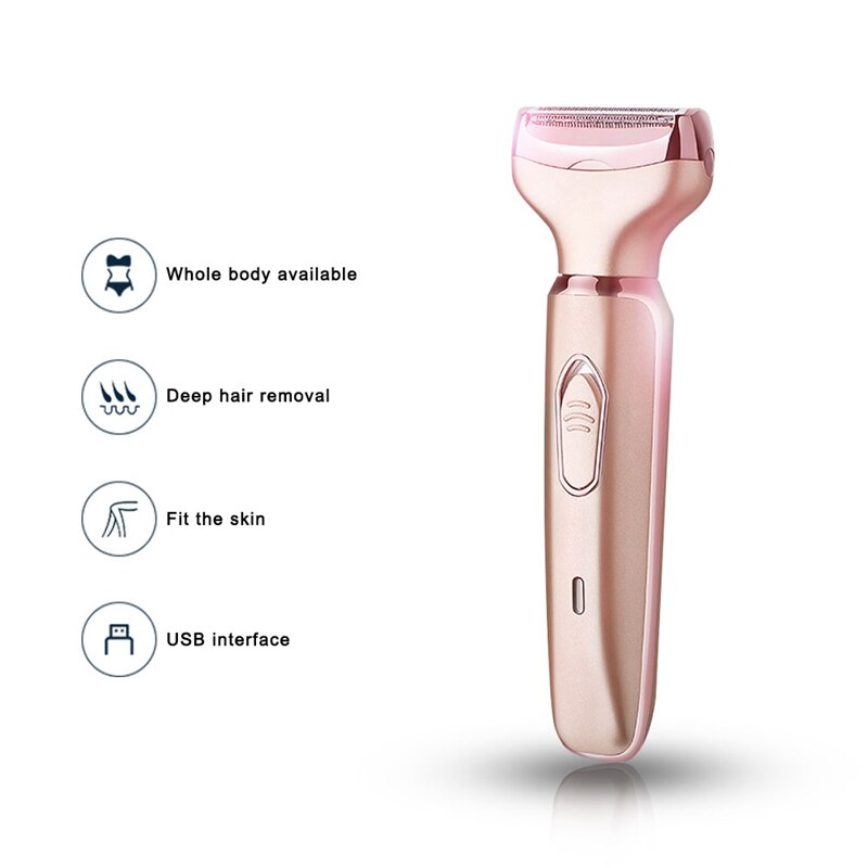 SONAX PRO SN-8977 Lady Shaver Two-In-One Epilator Multifunctional Washing and Charging Epilator