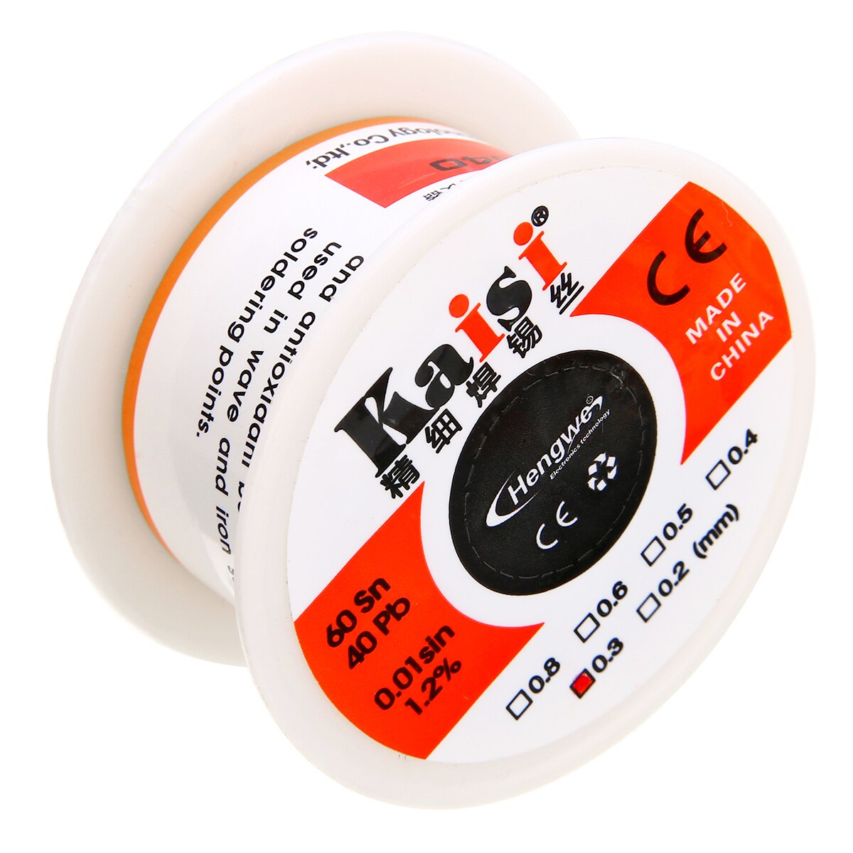 50G 60 / 40 Rosin Core Tin Lead Solder Wire Flux 1.2% Tin Lead Roll Soldering Solder Wire Welding Supply