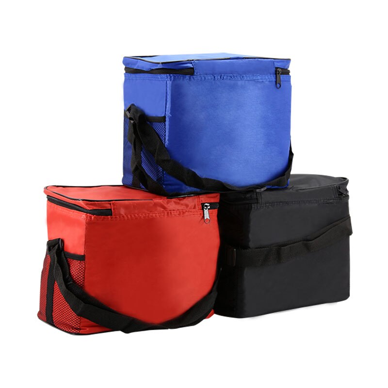 Large Folding Fresh Keeping Oxford Cooler Bag Waterproof Lunch Bag Steak Insulation Thermal Bag Ice Pack For package