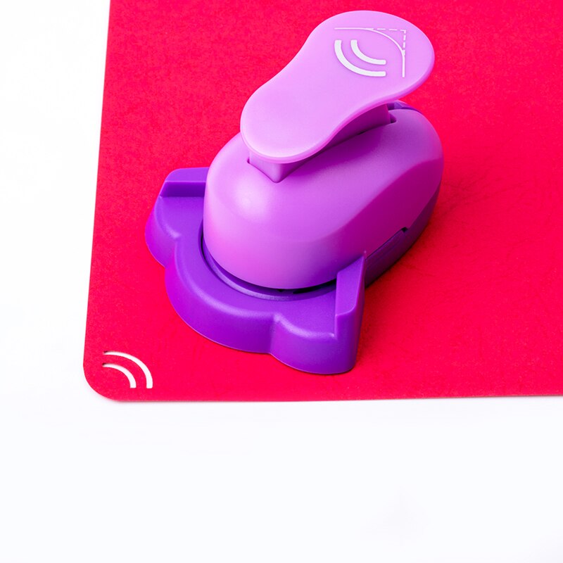 Double Equal Line Corner Craft Punch Curve DIY Border Hole Punch Paper Cutter Embossing cortador de papel de Scrapbook: Rounded Corners