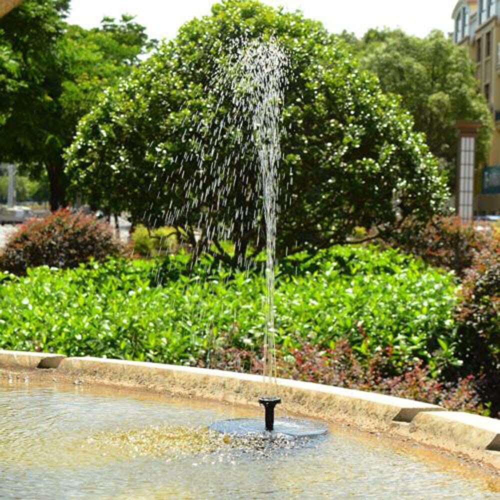 Outdoor Solar Fountain Solar Water Powered Garden Fountains Waterfalls Power Solar Bird Floating Fountain Powered Water Pump