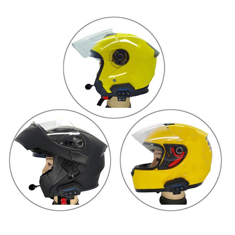 Trådløs motorcykel hjelm headset trådløs hjelm bevægelse  bt12 hjelm headset trådløs 4.1 automatisk besvarelse