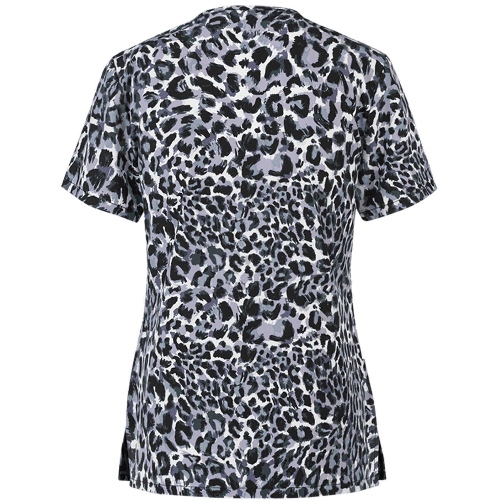 Women Short Sleeve Tops Working Uniform V-neck Short Sleeved Tops Working Uniform Blouse медицинская одежда pet scrubs costume