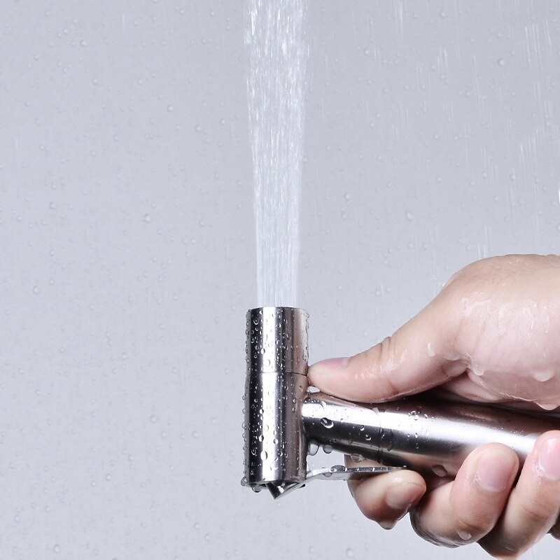 304 handdouches van roestvrij staal, driehoekig toiletventiel, sproeipistool, bidet, sanitair, accessoires, anale douche