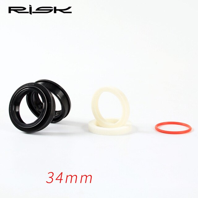 Amortiguador de horquilla delantera para bicicleta, herramienta de instalación de sello de polvo y aceite, herramienta de ajuste, pieza de reparación de bicicleta, 32/34/35/36mm: 34mm