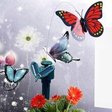 Butterfly Lawn Decoration Solar Powered Solar Powered Butterfly Flying Sunshine Yard Decor Landscape Dancing Vivid Pretty