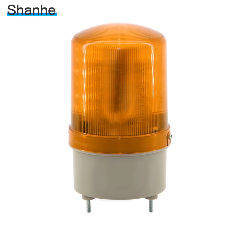 LED-1101 Avec voix Rotatif rotatif LED stroboscope Lampe D&#39;alarme sirène de lumière jaune bleu rouge vert LED avertissement lumière 12V 24V 110V 220V