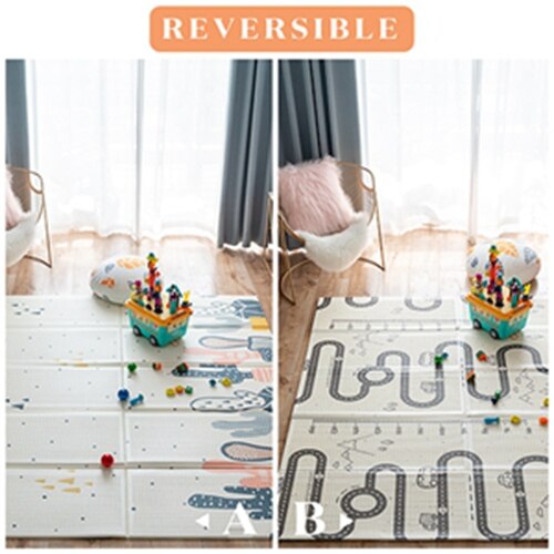 Infantrain Kids Kleed Baby Speelkleed Kinderen Vloermatten Kids Tapijt Op De Nursery Baby Tapijt Voor Woonkamer Puzzel ontwikkelen Pad: Default Title