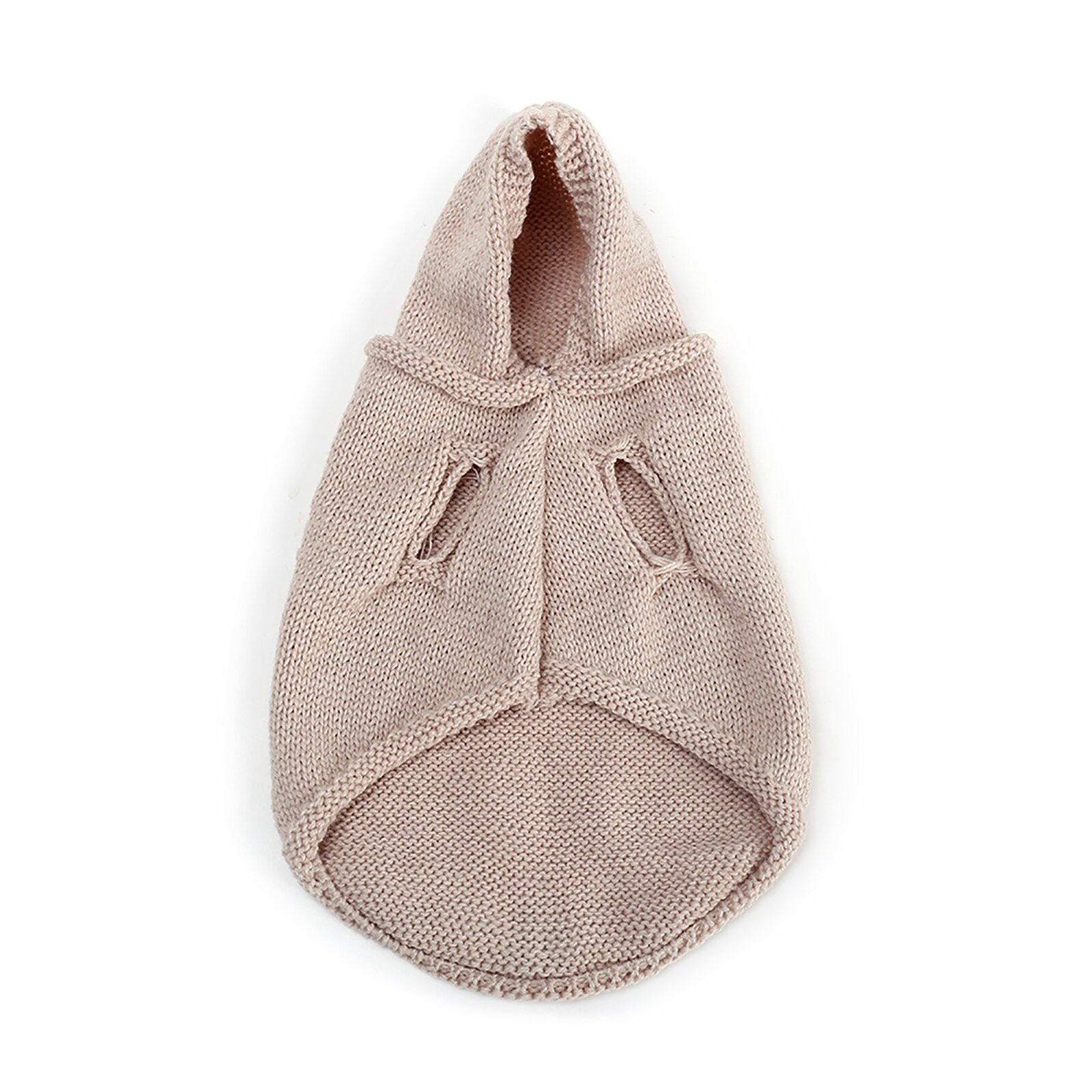Hiver chien manteau chien vêtements noël doux tricot chien gilet pull pour petits chiens moyens motif classique: Beige / L