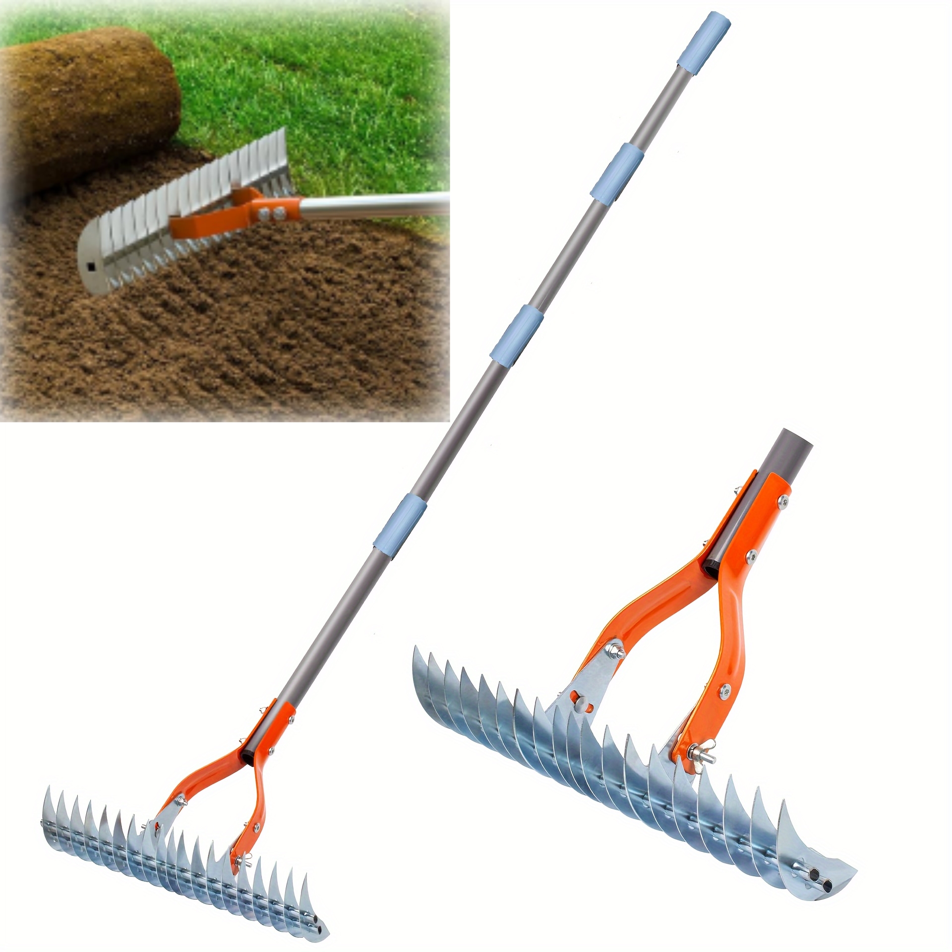 Lawn Thatching Rake Dethatcher Rake Robust Dethatc... – Grandado