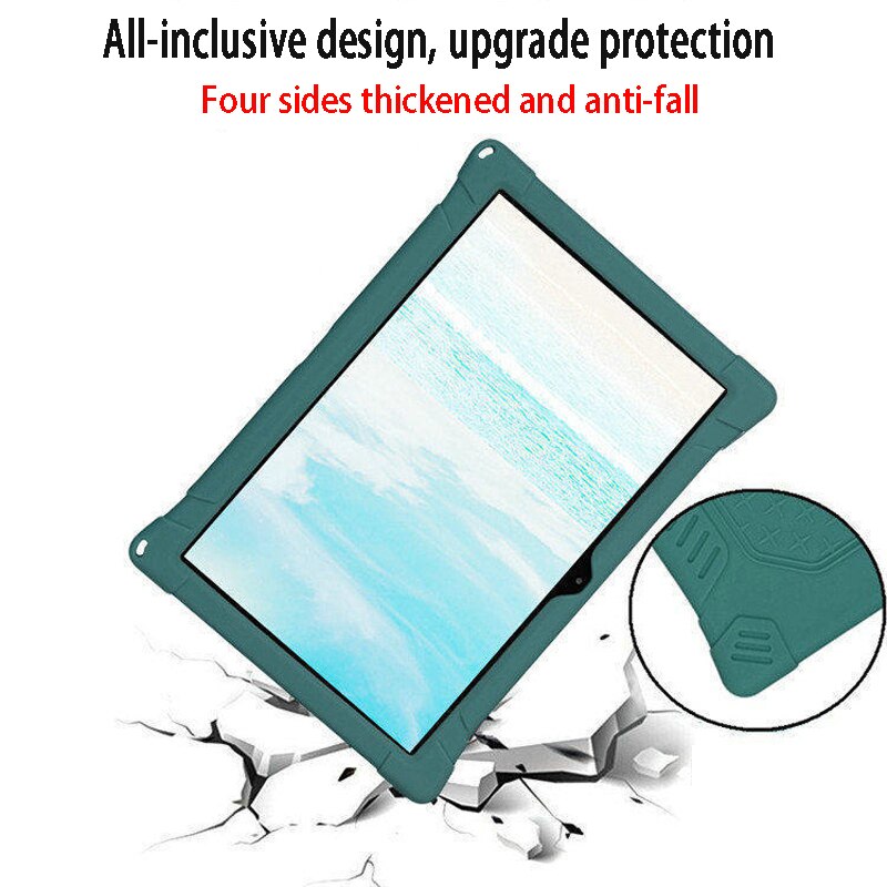 Miękkie silikonowe etui do tabletu Teclast M40 10.1 Cal pokrowiec na Tablet Teclast P20HD