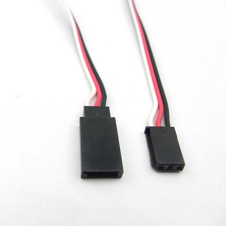 5/10Pcs 150 / 200 / 300 / 500mm Servo Extension Lead Wire Cable For RC Futaba JR Male to Female 30cm