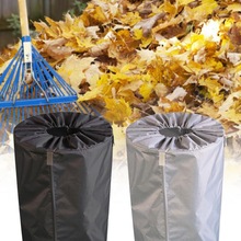 30L Garden Waste Bags Waterproof PE Coating Heavy Duty Clothing Bag Reusable Collapsible Yard Garage Waste Container/Leaves Bin
