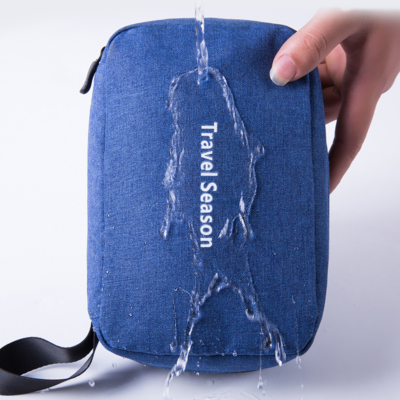 Hommes femmes toilette maquillage cosmétique trousse de maquillage pochette voyage organisateur pour trousse de toilette insérer beauté douche nécessaire vanité