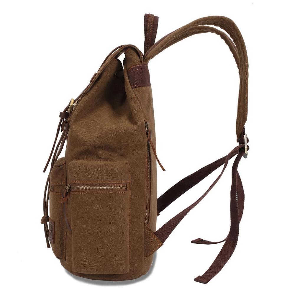 Zaini di tela Vintage ▾ borse da uomo e da donna studenti di viaggio casuale per escursionismo zaino da campeggio da viaggio Mochila Masculina