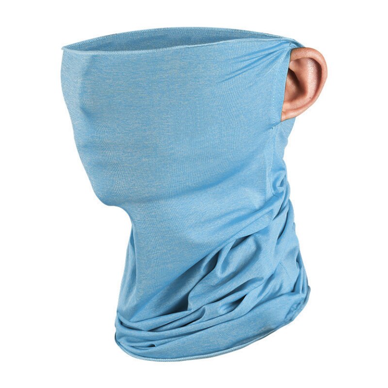 Motorcycle Proctect Cycling Face Mask Anti-UV Neck Hood Half Face Breathable Dustproof Headband Triangle Sport Scarf