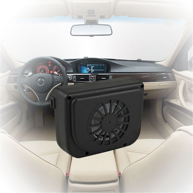 Solar Sun Power Mini Air Conditioner for Car Car Window Auto Air Vent Cool Fan Portable Car Air Conditioner Ventilation