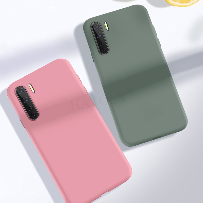 For Oppo A91 Case Cover For Oppo A91 Soft Liquid Silicone Back Cover Smooth Shockproof Bumper Ultra-thin Phone Case For Oppo A91