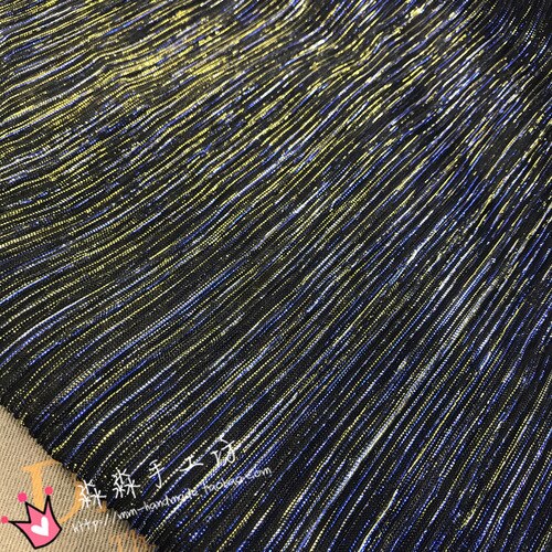 Tecido plissado de seda, primavera e verão eletroóptico degradê estrela-cor super fino plissado gaze de tecido novas roupas frisadas: 03
