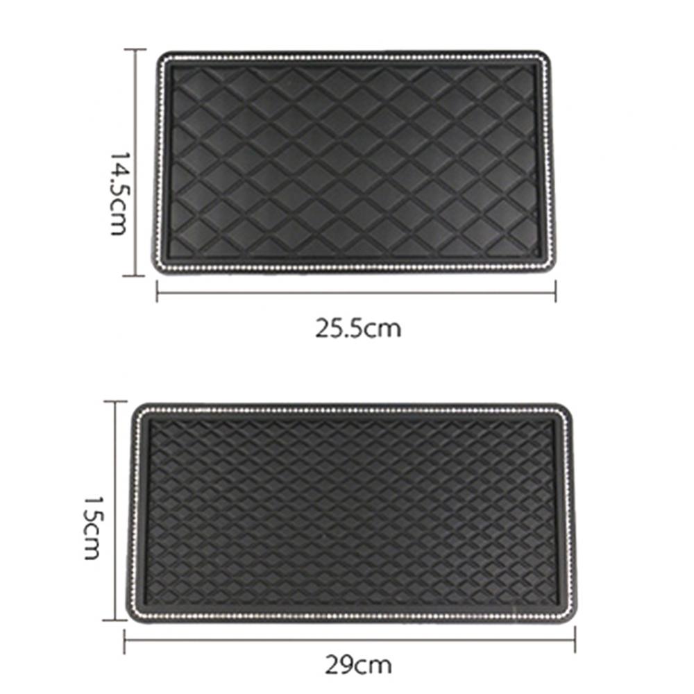 Anti-slip Rhinestone Car Auto Dashboard Mat Keys C... – Grandado