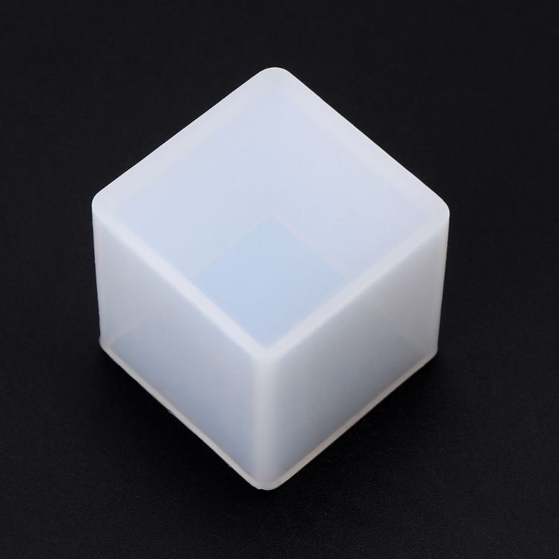 83XC Silicone Mold 3D Cube DIY Desk Decoration Jewelry Making Pendant Tools Handmade Crafts Epoxy Resin Molds 40mm