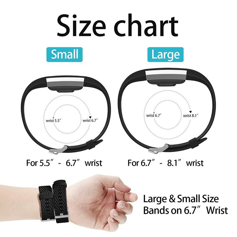 For Fitbit Charge 2 Band TPE Strap For FitBit Charge 2 TPE Replacement bracelet For Fit bit charge 2 For Wrist strap Accessories