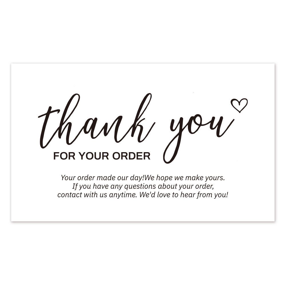 30/120PCS Thank You For Your Order Cards Beyond Grateful Labels Insert Appreciate Card for Supporting Small Businesses: 30PCS Type 13