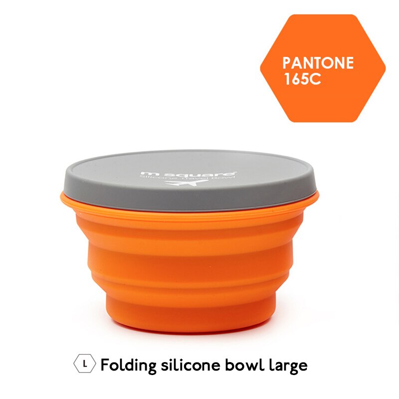 Food Grade Silicone Draagbare Vouwen Kom Telescopische Vouwen Slakom Keuken Voedsel Kom Bento Box Servies Volwassen Kom