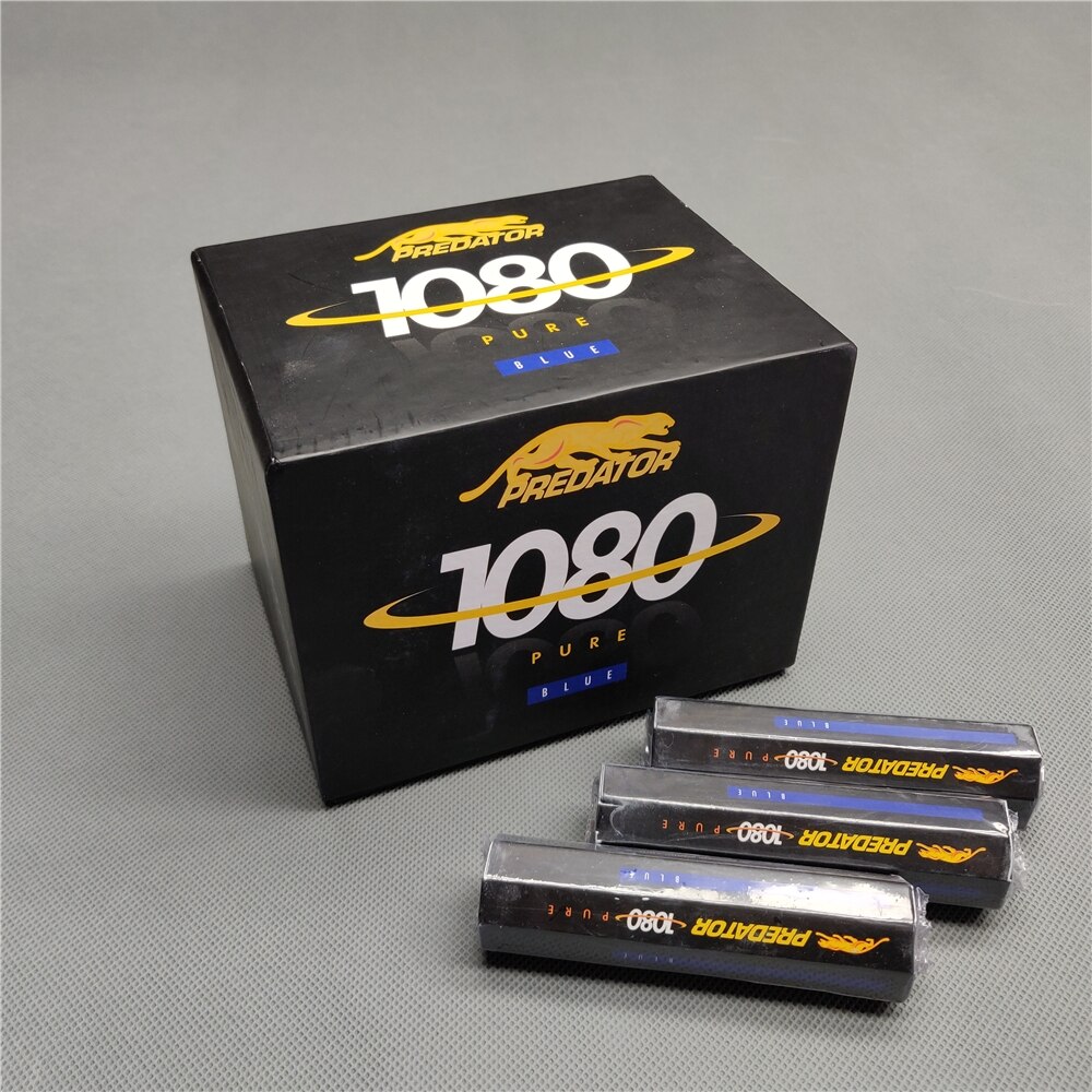 Billiard Chalks Predator 1080 Pure Billiard Chalk 5Pcs/Tube Carom Pool Cue Stick Blue Chalks Billiard Accessories