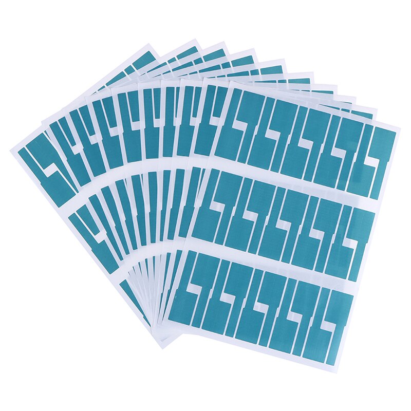 300Pcs Waterdichte Identificatie Tags Stickers Marker Tool Nuttig Kleurrijke Zelfklevende Kabel Labels Fiber Draad Organisatoren: LB