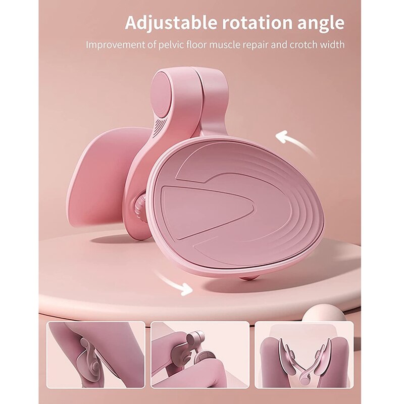 Uclio Pelvic Floor Exerciser Strengthener,Pelvic Floor Muscle Hip Thigh Master Master Training Tool Exercise Equipment