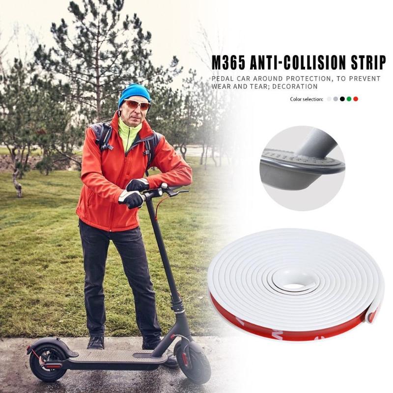 Scooter elétrico tira de proteção anti-colisão para xiaomi mijia m365 skate corpo scratchproof tiras de risco 1 pçs