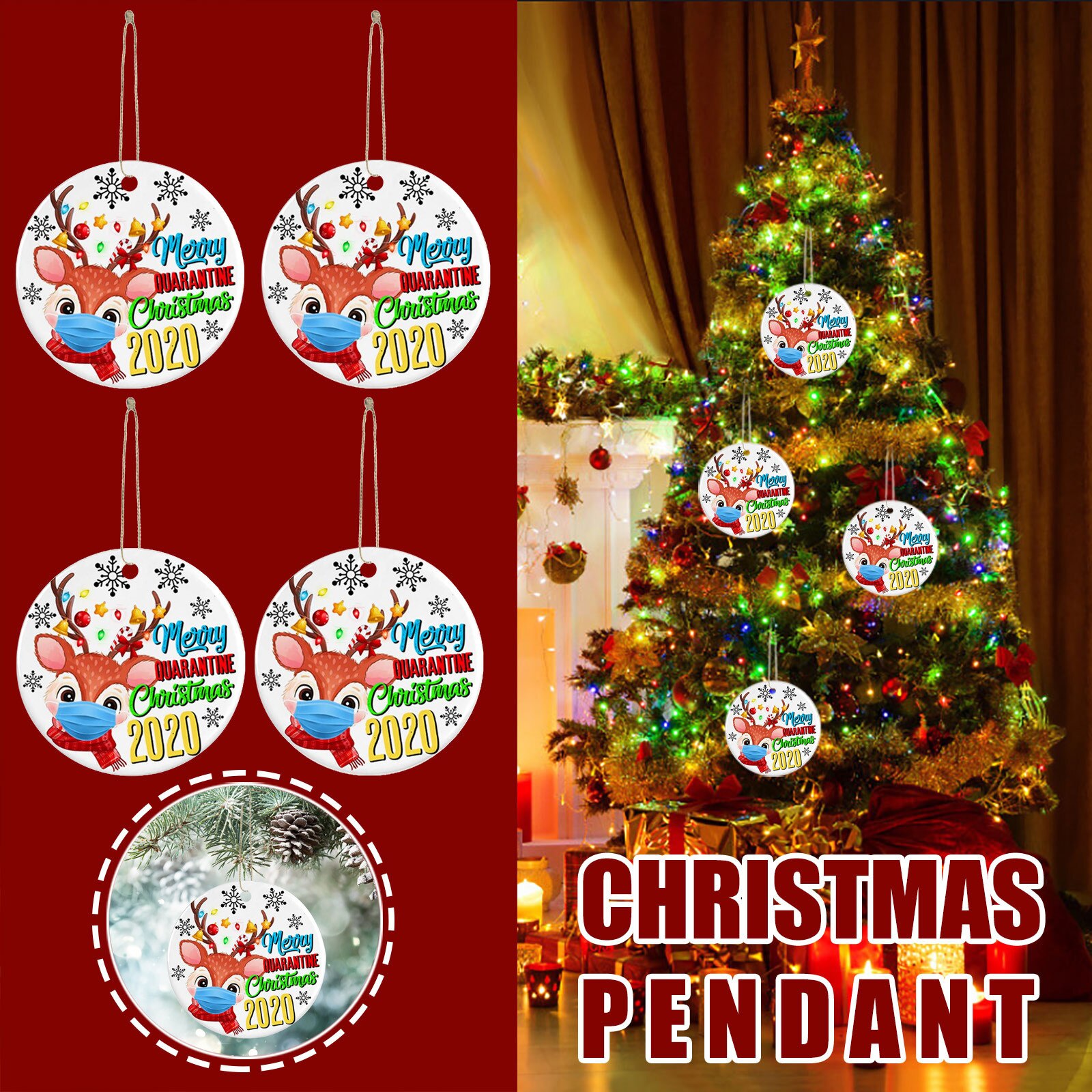 Kerst Decoraties Voor Kerstboomversiering Kerstboomversieringen Hanger Kerstman Hanger