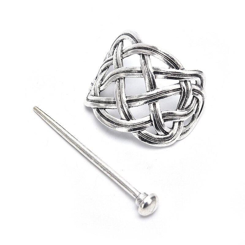 Viking Celtic Knotwork Hairpin - Women's Hair Jewelry - Metal Hair Stick
