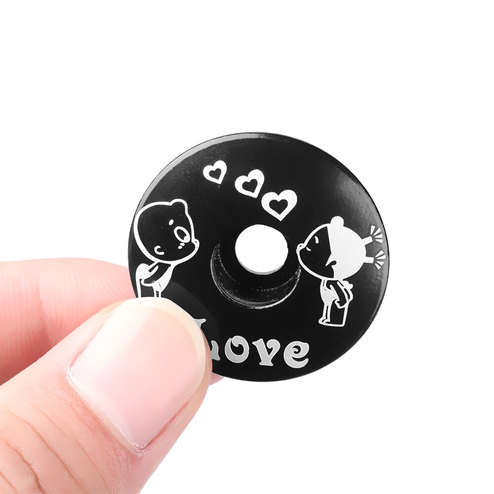 1 PC Bicycle Headset Cover Bowl Covers Ultra-ligh Headsets Top Cap Front Lid MTB Road Bike Fixed Gear Folding Track for Bicycle