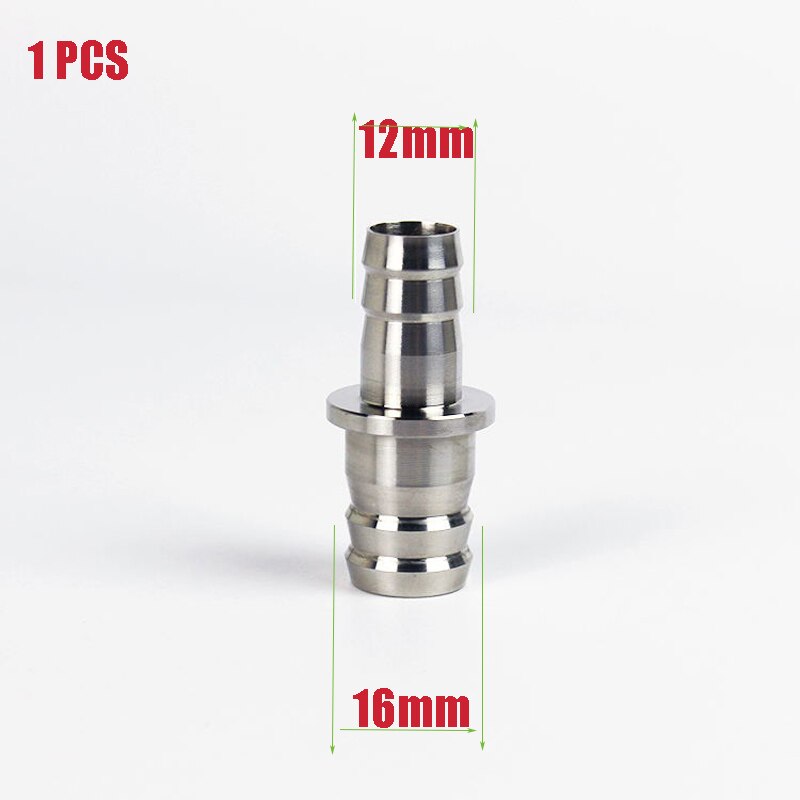 ZRDR fish tank water pipe adapter stainless steel variable diameter PU pipe up and down conversion water pipe conversion joint: Default Title