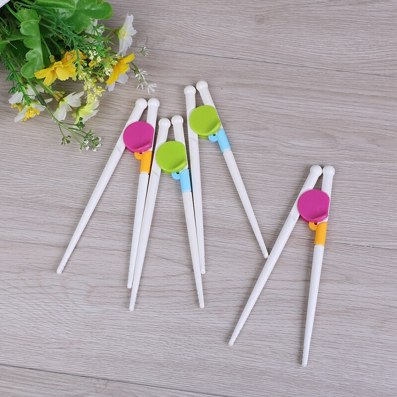 1 par de palillos chinos para niños, niños, bebés, ayuda para el aprendizaje, palillos para herramientas de cocina, mano derecha, productos para niños