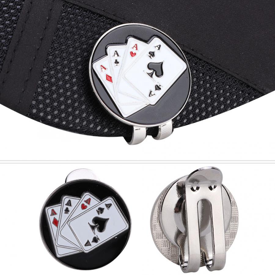 Metal Magnetic Cap Hat Visor Clip Ball Hat Cap Accessory Multiple Patterns Visor Clip Ball Maker