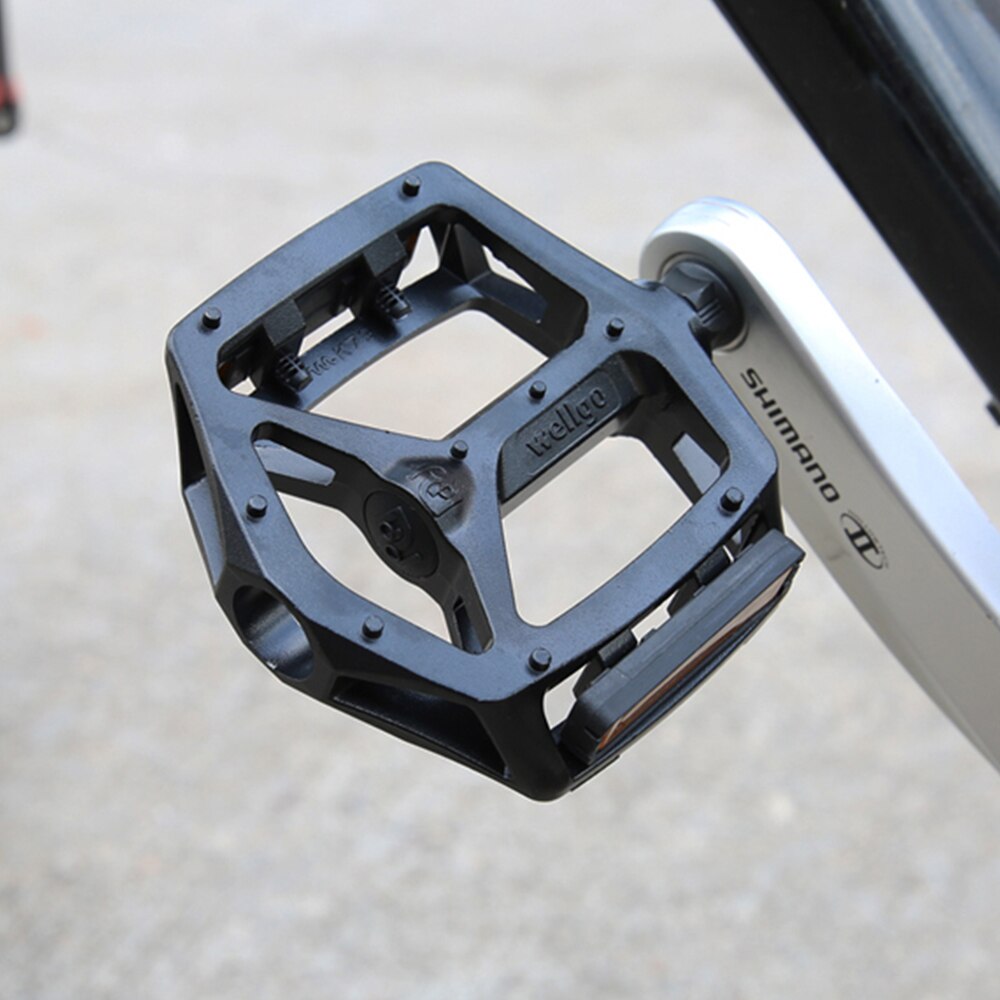 Wellgo Aluminium B249DU Ultralight Fiets Pedaal Cr-Mo Staal Doorn Dubbele Du Dragende Pedalen