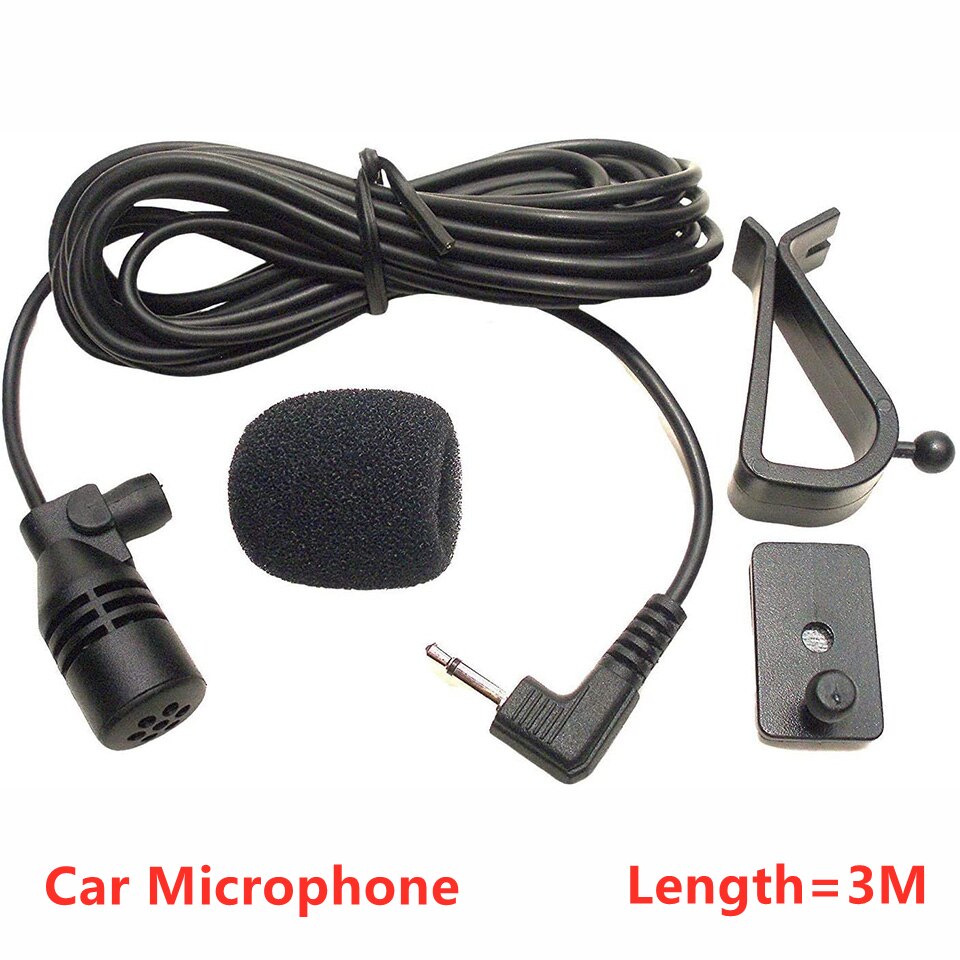 Mini Professionals Auto Audio Microfoon 3.5Mm Jack Plug Mic Stereo Mini Wired Externe Microfoon Voor Pc Auto Dvd radio: Default Title