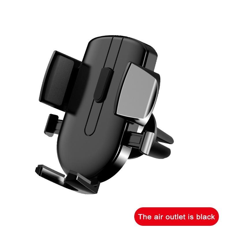 ! Auto Telefoon Houder 360 Graden Universele Smartphone Car Mount Houder Verstelbare Telefoon Montage Zuignap Houder: Black