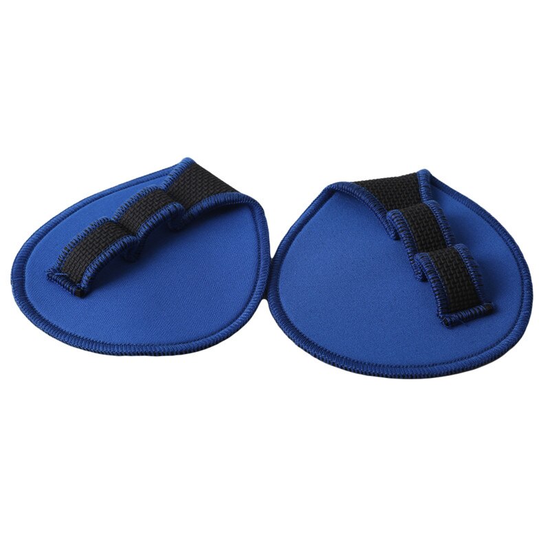 Gants antidérapants unisexes pour la musculation, protection de la paume des mains, pour le Fitness, le sport, les poignées: blue