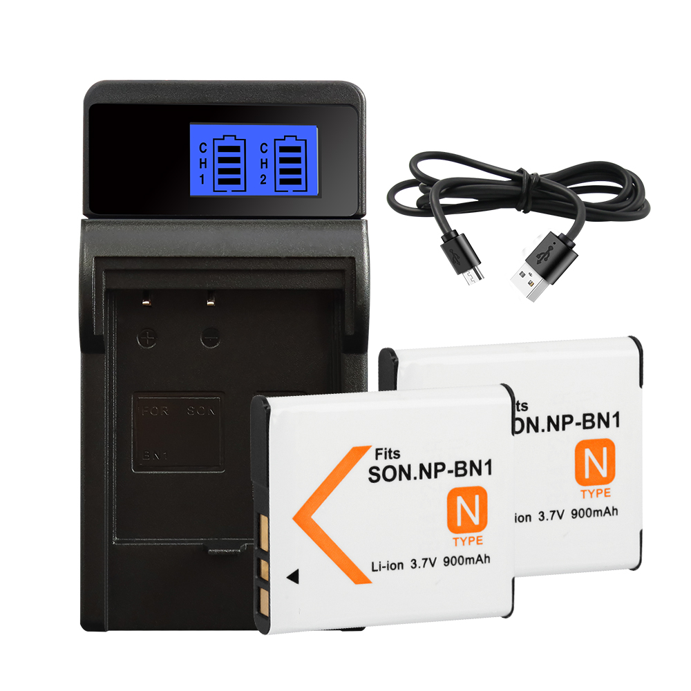 NP-BN1 Batterij Voor SONY DSC WX5 TX9 T99 TX7 TX5 W390 W380 W350 W320 W360 QX100 900amh NP-BN1 NP BN1 lader Batterij